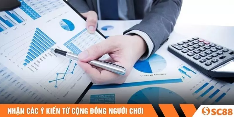 Nhận các ý kiến từ cộng đồng người chơi